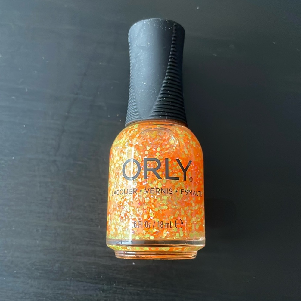 Orly Orange Nail Polish